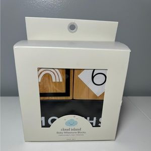 Milestone Blocks - White - Cloud Island